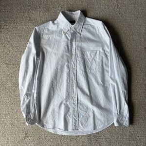 Kamakura Grey and White Oxford Tokyo Fit